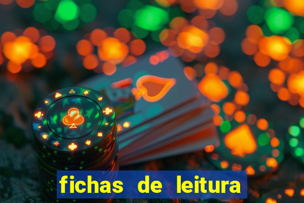 fichas de leitura para alfabetizar